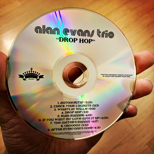 Alan Evans Trio : Drop Hop promotional CD VERY RARE